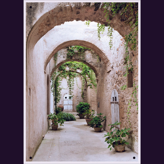 Tuinposter Authentiek
