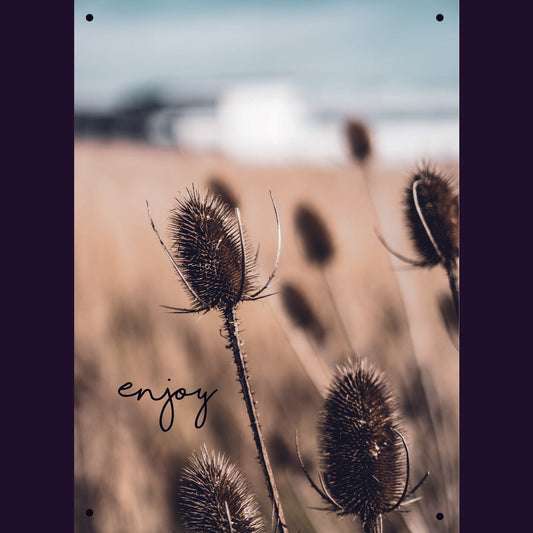 Tuinposter Enjoy